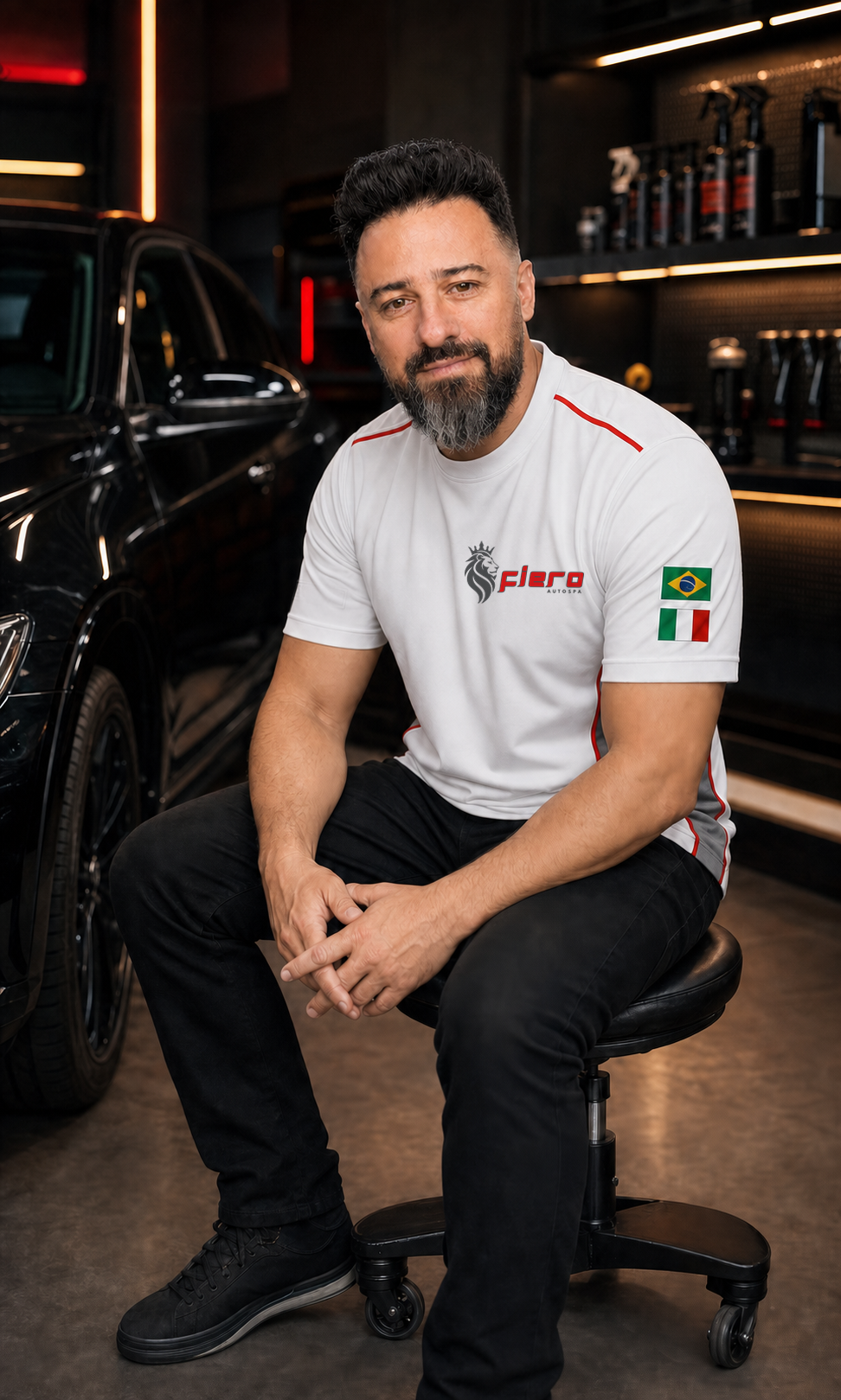Ritratto di Anderson, fondatore FIERO AutoSpa